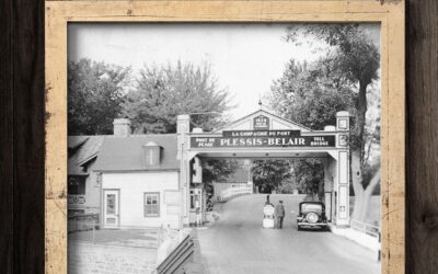 Le pont Plessis-Bélair, de Rosemère vers Sainte-Rose.