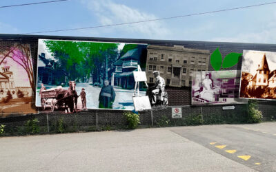 Inauguration de la murale