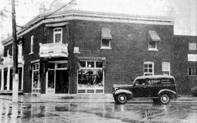 La boucherie-épicerie de la famille Bélanger