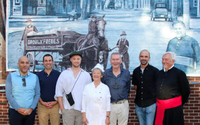 Inauguration de la murale du Vieux-Sainte-Rose